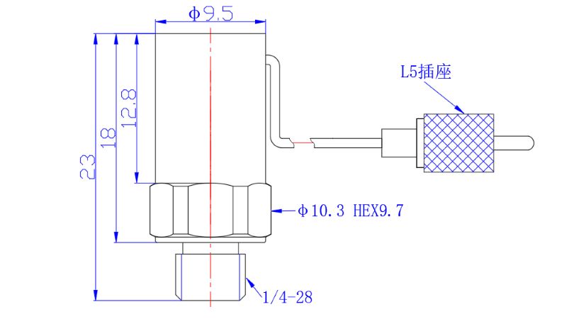 HX1201ICP型冲击加速度传感器