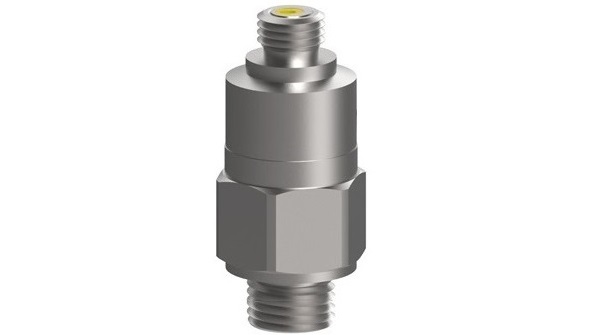 国产PE电荷型单轴向冲击加速度传感器HX164-5，量程5万g