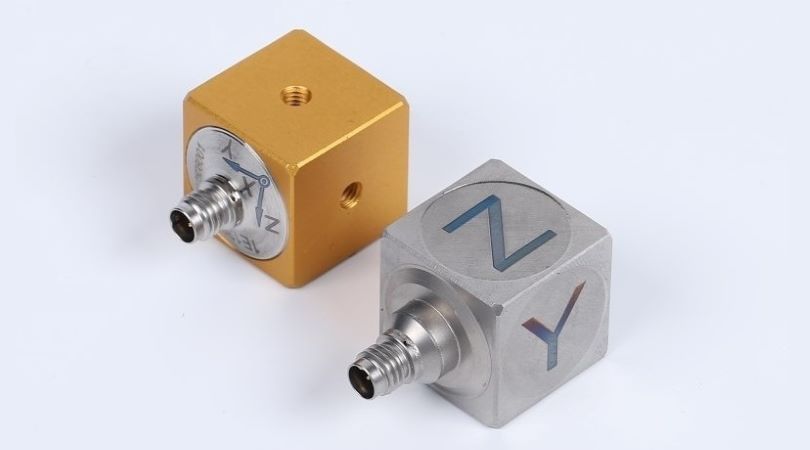 国产小立方体三轴加速度传感器HX136-100，量程100g